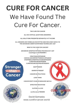 Paperback Cure For Cancer: We Have Found The Cure For Cancer. Book