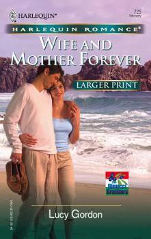 Mass Market Paperback Wife and Mother Forever [Large Print] Book