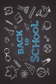 Notebook Back To School: Notebook for students with cool und funny cover. 150 blank pages with dotgrid 9 X 6 inches ( 15,24 cm X 22,86 cm )