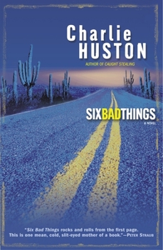 Paperback Six Bad Things Book