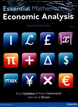 Paperback Essential Mathematics for Economic Analysis with MyMathLab Global Access Code Book