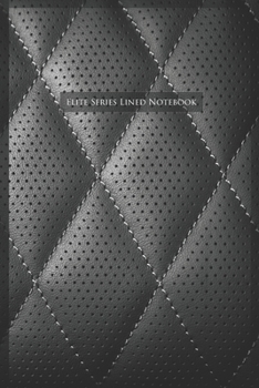 Paperback Elite Series LIned Notebook: 150-page Lined Work Decor Notebook to write in, with individually numbered pages and Metric/Imperial conversion charts Book