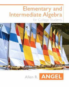 Hardcover Elementary and Intermediate Algebra Book