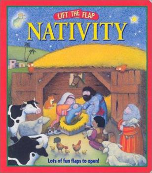 Board book Lift - The - Flap Nativity Book
