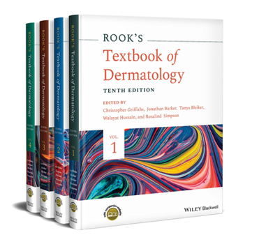 Hardcover Rook's Textbook of Dermatology, 4 Volume Set Book