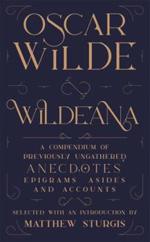 Hardcover Wildeana (riverrun editions) Book