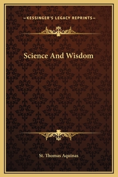 Hardcover Science And Wisdom Book