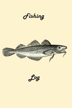 Fishing Log: Classic Cod Design