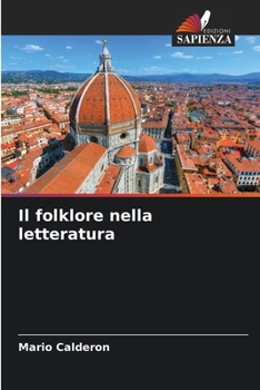 Paperback Il folklore nella letteratura [Italian] Book