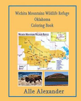 Paperback Wichita Mountains Wildlife Refuge Oklahoma: Coloring Book