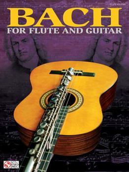 Paperback Bach for Flute and Guitar Book