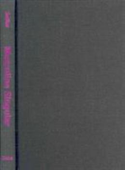 Hardcover Masculine Singular: French New Wave Cinema Book