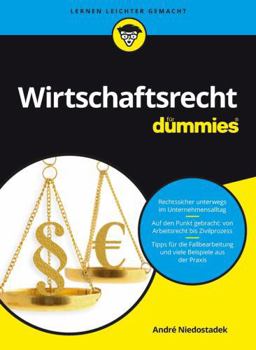 Paperback Wirtschaftsrecht fur Dummies (Für Dummies) (German Edition) [German] Book