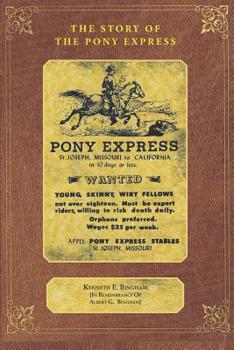 Paperback The Story of the Pony Express Book