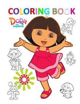 Paperback Coloring Book: Dora the Explorer Book