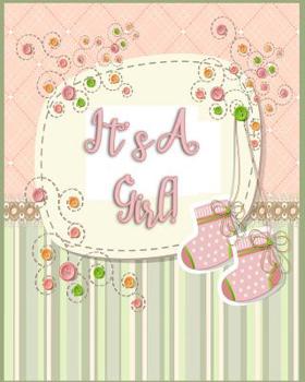 Paperback It's a Girl!: Baby Shower Guest Register and Gift Log Book