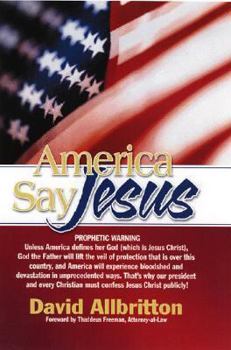 Hardcover America Say Jesus Book