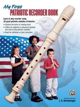 Paperback My First Patriotic Recorder Book