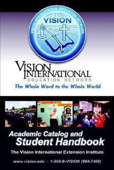 Paperback Viei Student Handbook & Academic Catalog Book