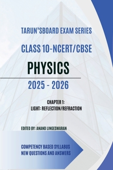 Paperback Tarun's Board Exam Series Class 10 Ncert Cbse Physics 2025-2026: 2025-2026 Book