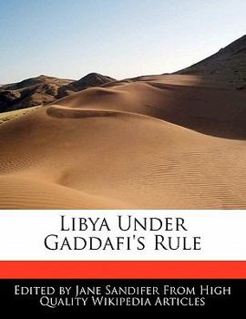 Paperback Libya Under Gaddafi's Rule Book