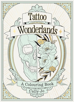 Paperback Tattoo Wonderlands: A Coloring Book