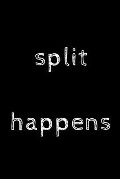 Split happens: novelty bowling notebook 6"x9"