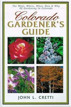 Paperback Colorado Gardener's Guide Book