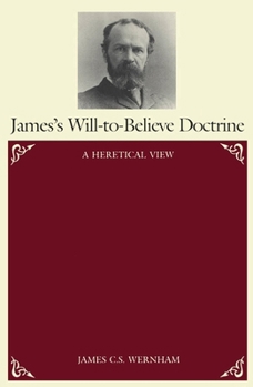 Hardcover James's Will-To-Believe Doctrine Book