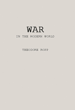 Hardcover War in the Modern World Book