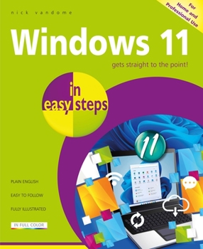 Paperback Windows 11 in Easy Steps Book