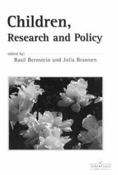 Paperback Children, Research And Policy Book
