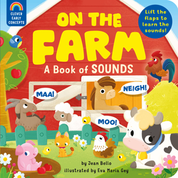 Board book On the Farm: A Book of Sounds: Lift the Flaps to Learn the Sounds! Book