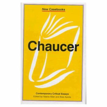 Hardcover Chaucer (New Casebooks) Book