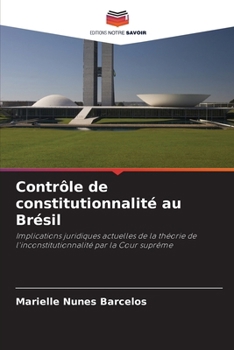 Paperback Contrôle de constitutionnalité au Brésil [French] Book