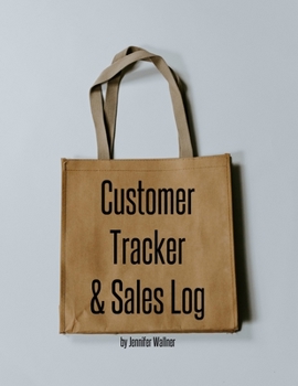 Paperback Customer Tracker and Sales Log Book