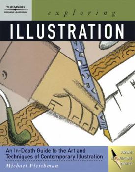 Paperback Exploring Illustration Book