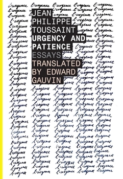 Paperback Urgency and Patience Book