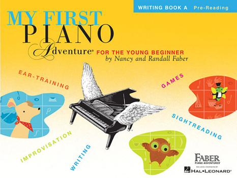 Paperback My First Piano Adventure Writing Book a with Online Audio Book