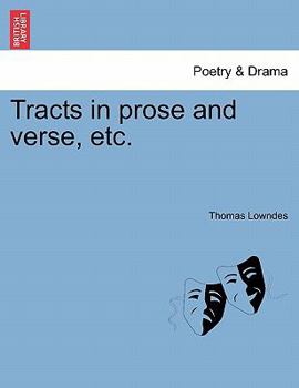 Paperback Tracts in prose and verse, etc. Book