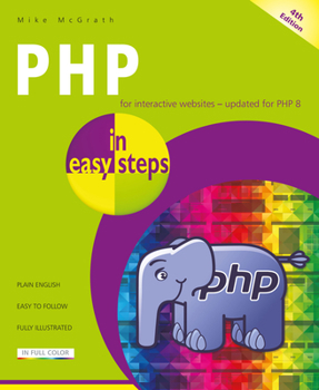 Paperback PHP in Easy Steps: Updated for PHP 8 Book
