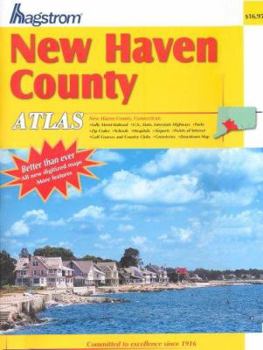 Paperback New Haven County Ct Atlas Book