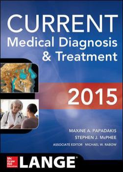 Paperback Current Medical Diagnosis and Treatment 2015 Book
