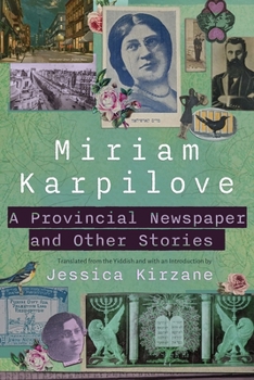 Paperback A Provincial Newspaper and Other Stories Book