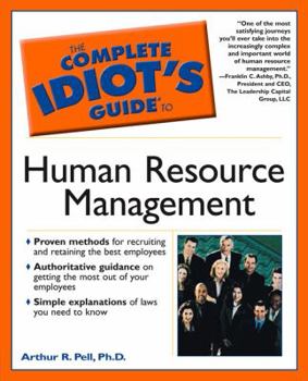 Paperback Complete Idiot's Guide to Human Resource Management Book