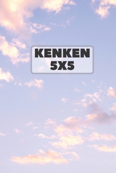 Paperback Kenken 5x5: 406 Puzzles, 6x9 size Book