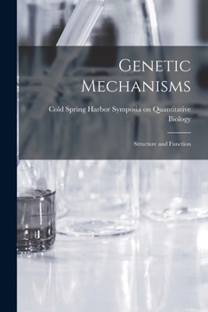 Paperback Genetic Mechanisms; Structure and Function Book