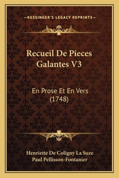 Paperback Recueil De Pieces Galantes V3: En Prose Et En Vers (1748) [French] Book