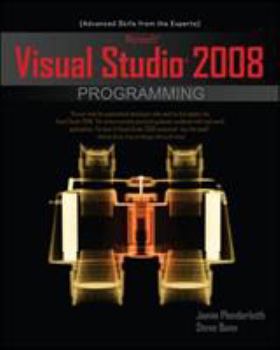 Paperback Microsoft Visual Studio 2008 Programming Book