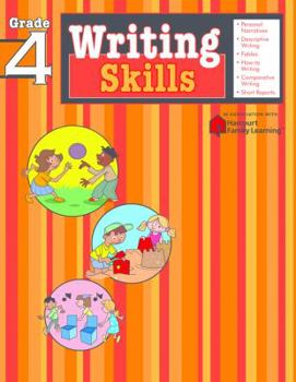Paperback Writing Skills: Grade 4 (Flash Kids Harcourt Family Learning) Book